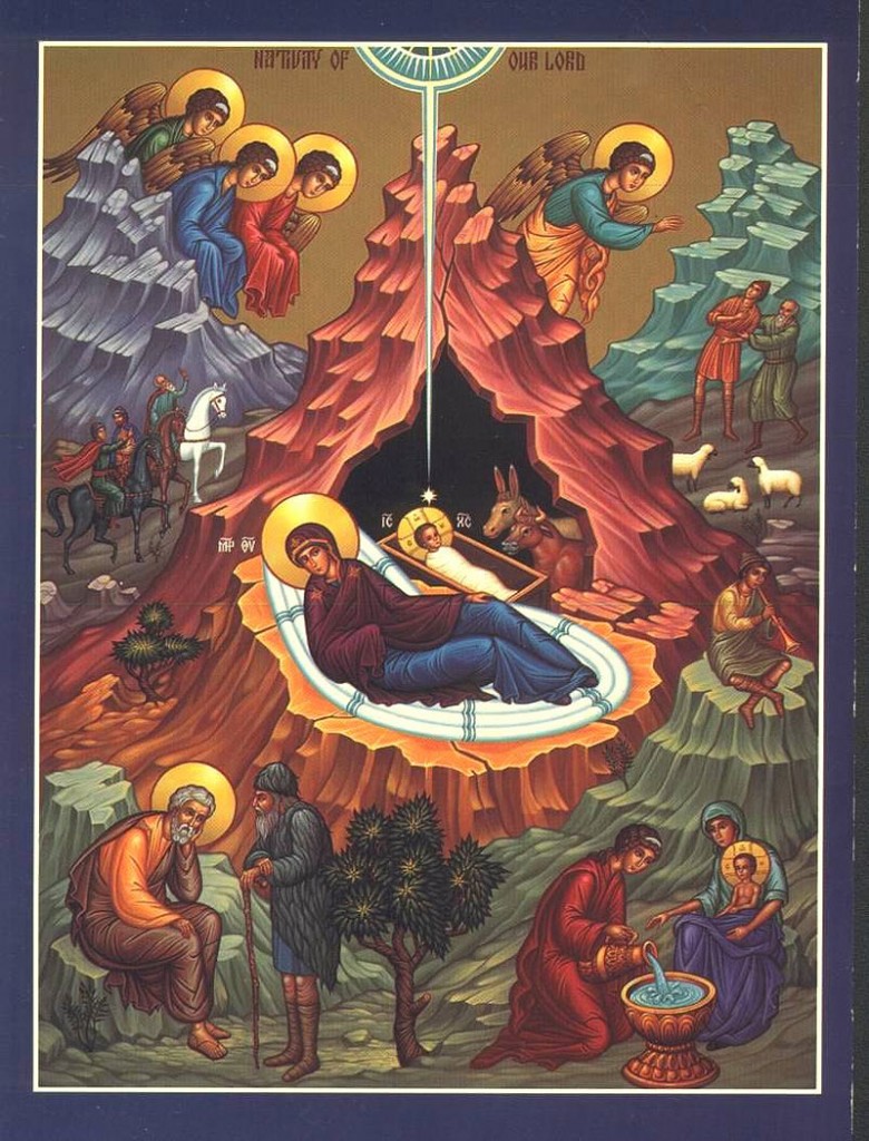 икона Рождества Христова