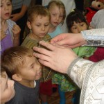 Крещение детей в Детском Доме
